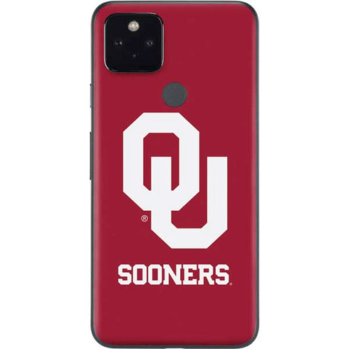 University of Oklahoma Sooners Red Google Pixel 5a Skin
